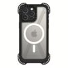 Casetify รุ่น Ultra Bounce Case with MagSafe - เคส iPhone 15 Pro Max - สี Clear Black