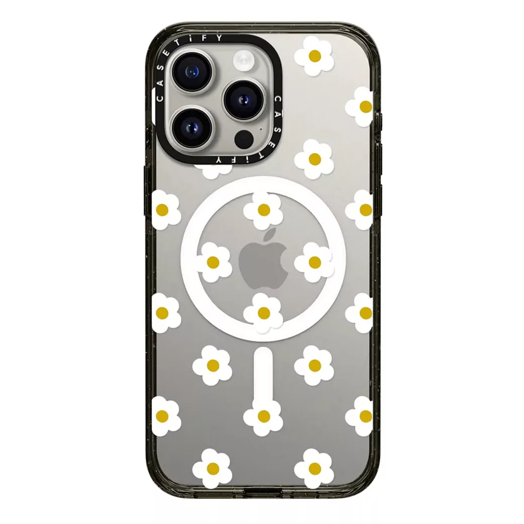 Casetify รุ่น Impact Case with MagSafe - เคส iPhone 15 Pro Max - ลาย Ditsy Daisies