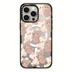 Casetify รุ่น Impact Case with MagSafe - เคส iPhone 15 Pro Max - ลาย Vanilla&Cocoa