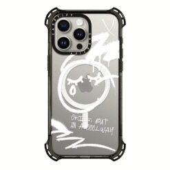 Casetify รุ่น Bounce Case with MagSafe - เคส iPhone 15 Pro Max - ลาย Cries, but in a cool way