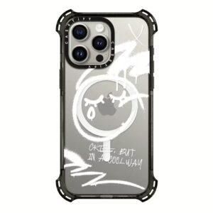 Casetify รุ่น Bounce Case with MagSafe - เคส iPhone 15 Pro Max - ลาย Cries, but in a cool way