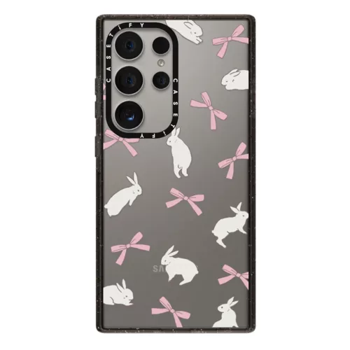 Casetify รุ่น Impact Case - เคส Galaxy S24 Ultra - ลาย Rabbit Ribbon