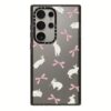 Casetify รุ่น Impact Case - เคส Galaxy S24 Ultra - ลาย Rabbit Ribbon