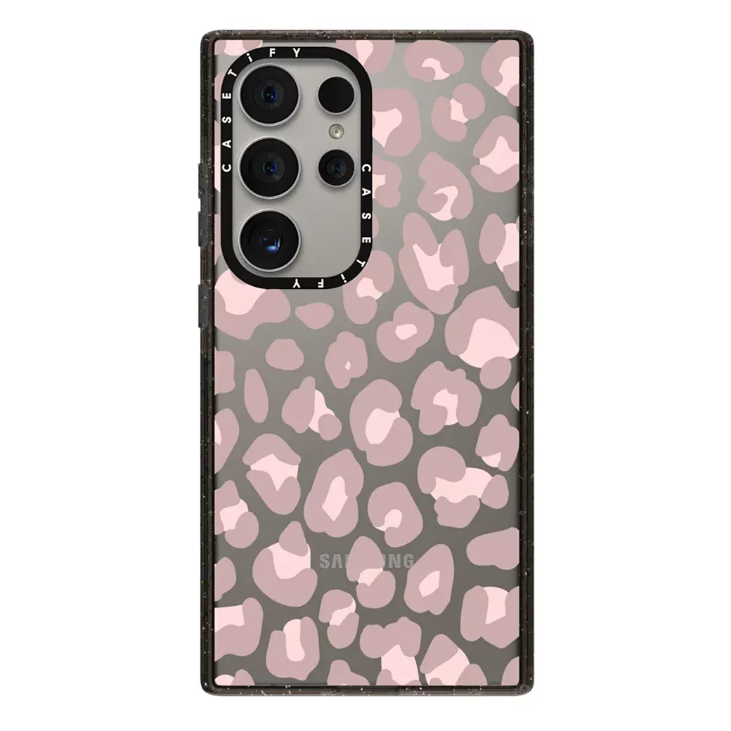 Casetify รุ่น Impact Case - เคส Galaxy S24 Ultra - ลาย Dusty Pink Leopard 1 Casetify รุ่น Impact Case - เคส Galaxy S24 Ultra - ลาย Dusty Pink Leopard