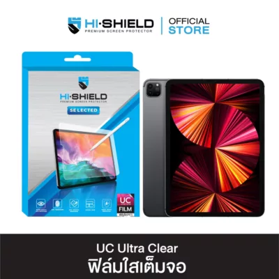 Hishield รุ่น Ultra Clear PET - ฟิล์มกันรอย iPad Pro 13" (7th/2024) - สี Clear