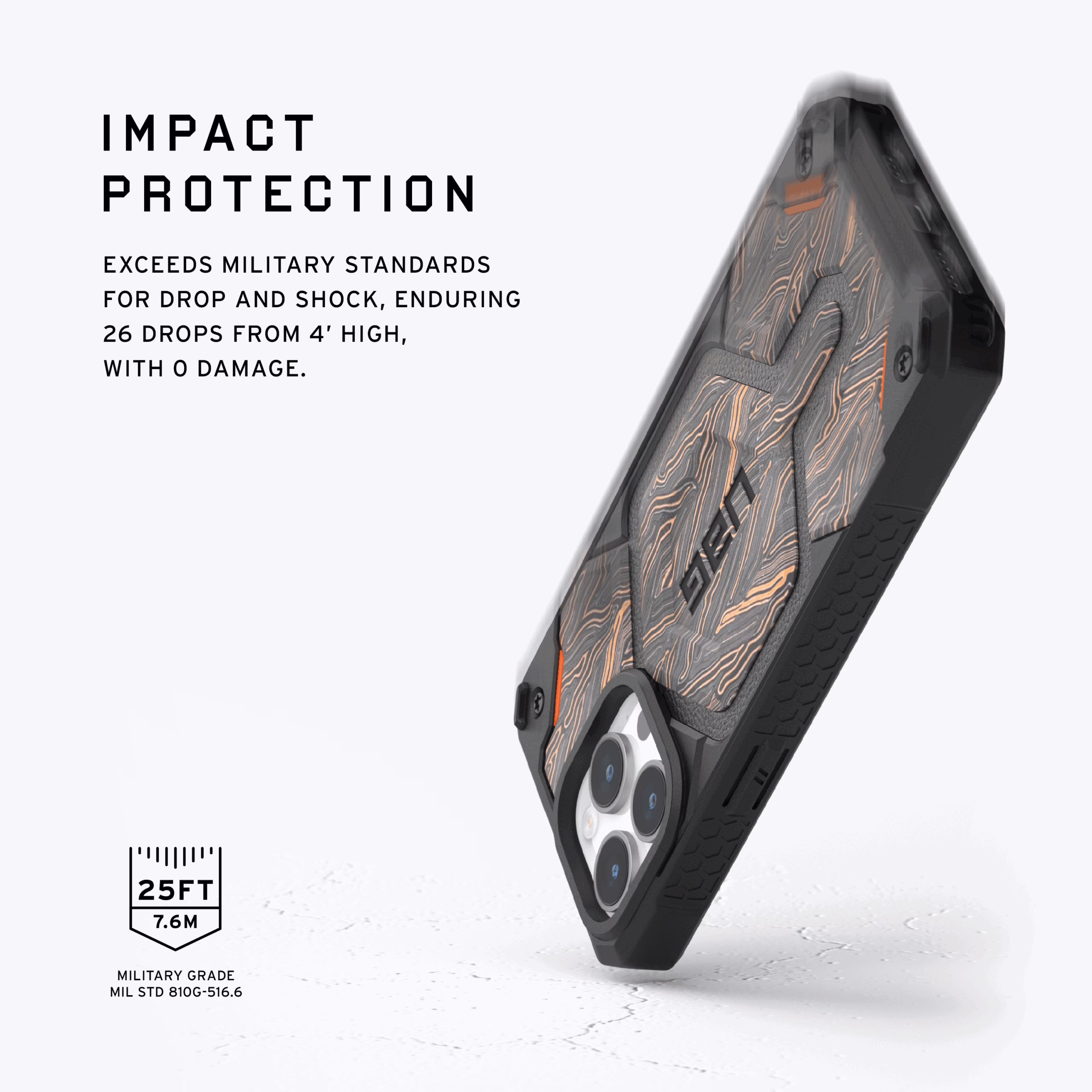 UAG รุ่น Monarch Pro - เคส iPhone 15 Pro Max - สี G-10 (Limited Edition) - Image 10