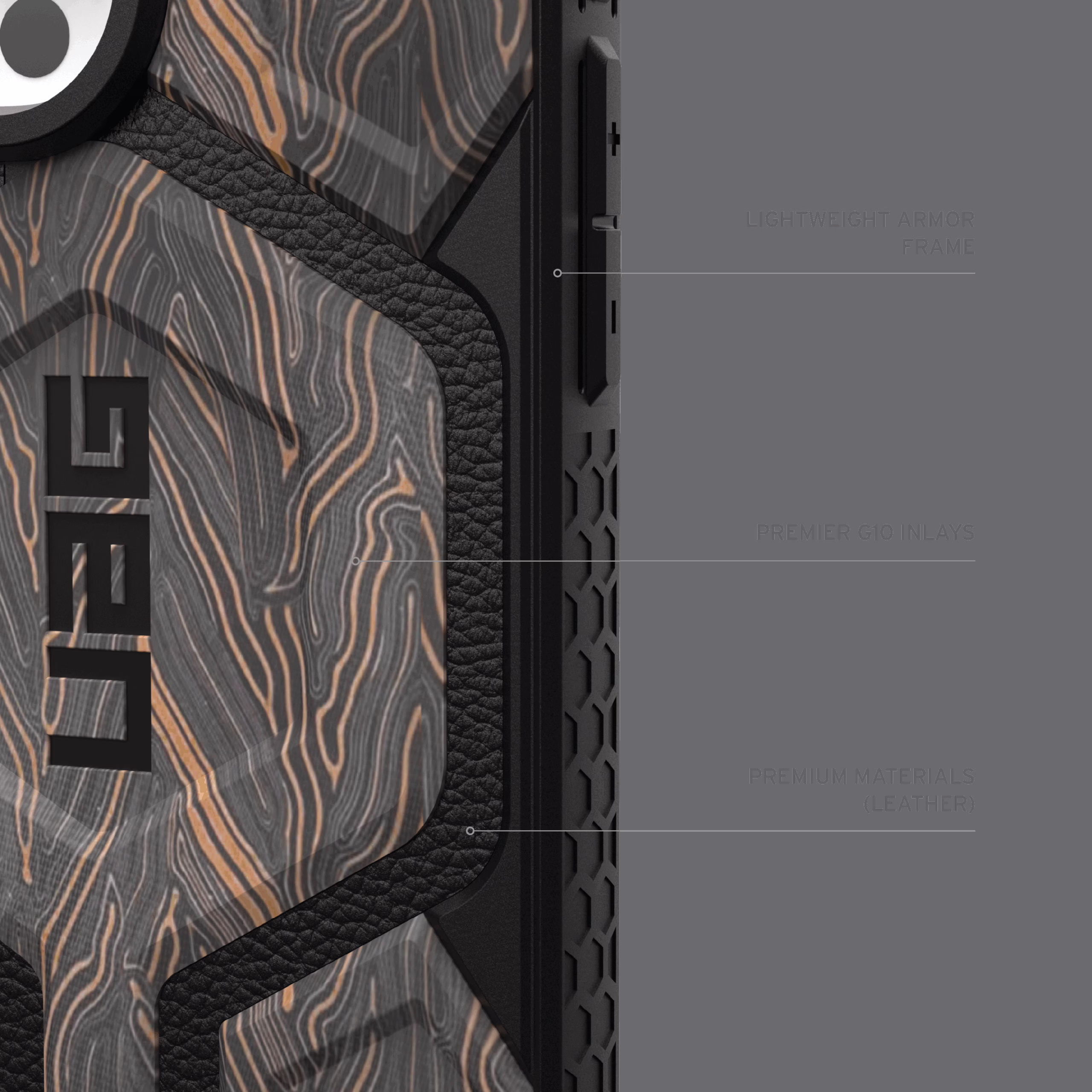 UAG รุ่น Monarch Pro - เคส iPhone 15 Pro Max - สี G-10 (Limited Edition) - Image 13