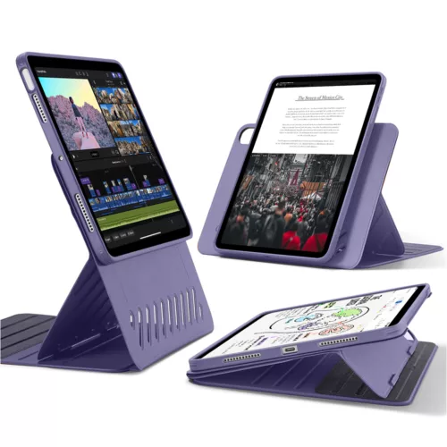 ESR รุ่น Shift Magnetic - เคส iPad Pro 13" (7th/2024) - สี Purple