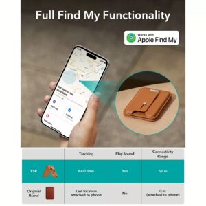 ESR รุ่น HaloLock Geo Wallet Stand - ที่ใส่บัตรติดหลังมือถือแบบตั้งได้ - สี Caramel Brown 15 ESR รุ่น HaloLock Geo Wallet Stand - ที่ใส่บัตรติดหลังมือถือแบบตั้งได้ - สี Caramel Brown