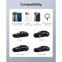 ESR รุ่น HaloLock Touchscreen Car Phone Mount - แท่นยึดโทรศัพท์ในรถ - สี Black