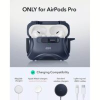 ESR รุ่น Cyber FlickLock Case (HaloLock) - เคส AirPods Pro 2/1 - สี Blue