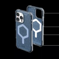 UAG รุ่น Essential Armor Magsafe - เคส iPhone 15 Pro Max - สี Cloud Blue