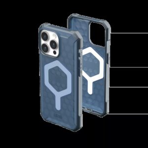 UAG รุ่น Essential Armor Magsafe - เคส iPhone 15 Pro Max - สี Cloud Blue