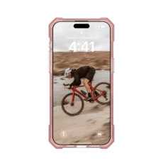 UAG รุ่น Essential Armor Magsafe - เคส iPhone 15 Pro Max - สี Rose