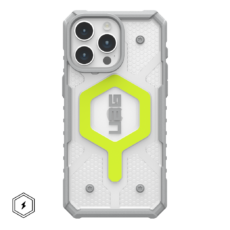 UAG รุ่น Pathfinder Clear Magsafe - เคส iPhone 15 Pro Max - สี Active Neon