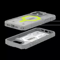UAG รุ่น Pathfinder Clear Magsafe - เคส iPhone 15 Pro Max - สี Active Neon