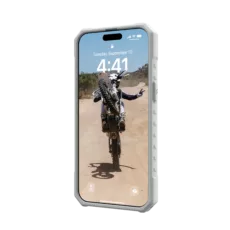 UAG รุ่น Pathfinder Clear Magsafe - เคส iPhone 15 Pro Max - สี Active Neon