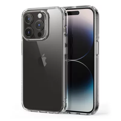 ESR รุ่น Ice Shield Tempered Glass Case - เคส iPhone 15 Pro - สี Clear