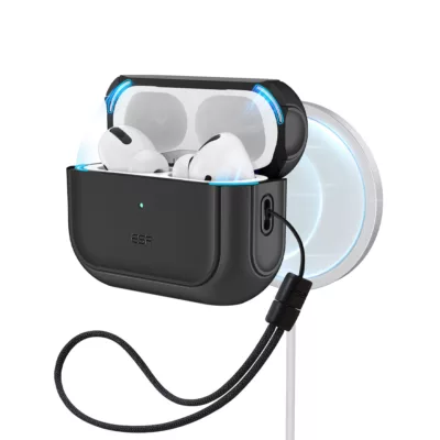 ESR รุ่น Orbit Hybrid with HaloLock - เคส AirPods Pro 2/1 - สี Black