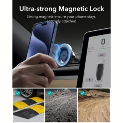 ESR รุ่น HaloLock Touchscreen Car Phone Mount - แท่นยึดโทรศัพท์ในรถ - สี Black