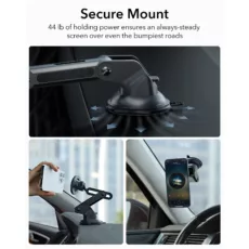 ESR รุ่น HaloLock Dashboard Car Phone Mount - แท่นยึดโทรศัพท์ในรถ - สี Black