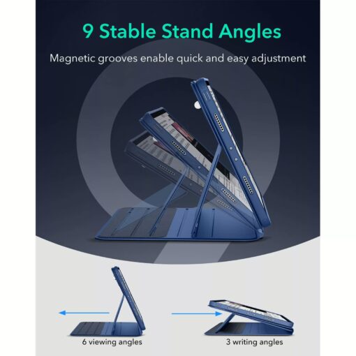 ESR รุ่น Shift Magnetic - เคส iPad Pro 13" (7th/2024) - สี Blue - Image 2