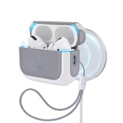 ESR รุ่น Orbit Hybrid with HaloLock - เคส AirPods Pro 2/1 - สี White