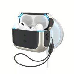 ESR รุ่น Orbit Hybrid with HaloLock - เคส AirPods Pro 2/1 - สี Titanium