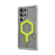 UAG รุ่น Pathfinder Clear with Magnetic - เคส Galaxy S24 Ultra - สี Active Neon