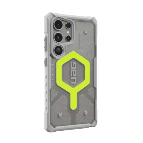 UAG รุ่น Pathfinder Clear with Magnetic - เคส Galaxy S24 Ultra - สี Active Neon