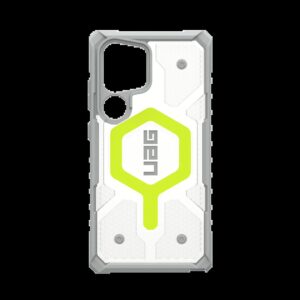 UAG รุ่น Pathfinder Clear with Magnetic - เคส Galaxy S24 Ultra - สี Active Neon