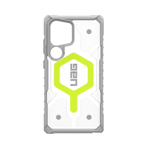 UAG รุ่น Pathfinder Clear with Magnetic - เคส Galaxy S24 Ultra - สี Active Neon