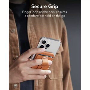 ESR รุ่น HaloLock Geo Wallet Stand - ที่ใส่บัตรติดหลังมือถือแบบตั้งได้ - สี Caramel Brown 10 ESR รุ่น HaloLock Geo Wallet Stand - ที่ใส่บัตรติดหลังมือถือแบบตั้งได้ - สี Caramel Brown