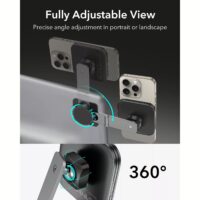 ESR รุ่น HaloLock (Qi2) Touchscreen Wireless Car Charger - แท่นชาร์จไร้สายในรถ - สี Black