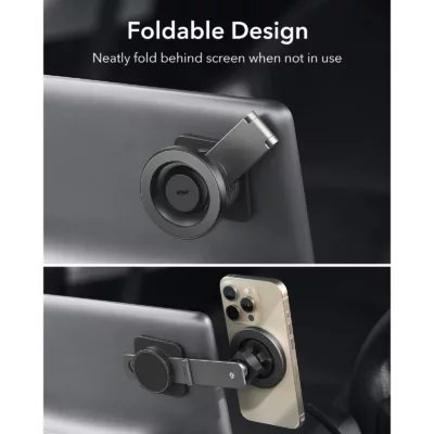 ESR รุ่น HaloLock Touchscreen Car Phone Mount - แท่นยึดโทรศัพท์ในรถ - สี Black