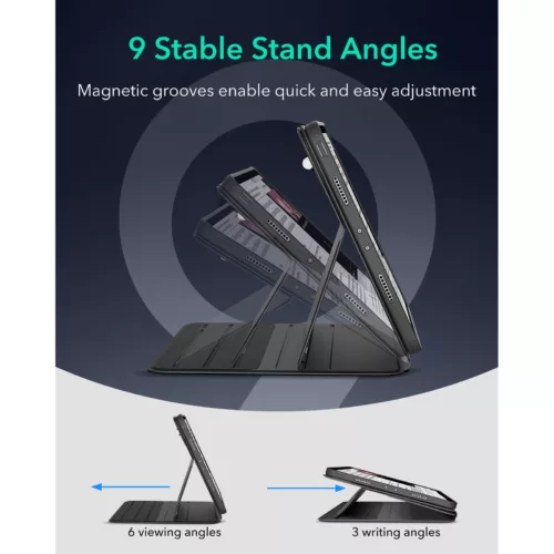 ESR รุ่น Shift Magnetic - เคส iPad Pro 11" (5th/2024) - สี Black