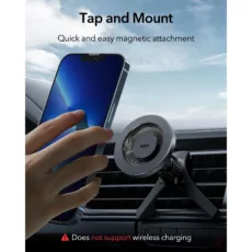 ESR รุ่น HaloLock Magnetic Car Phone Mount - แท่นยึดโทรศัพท์ในรถ - สี Black Carbon Fiber