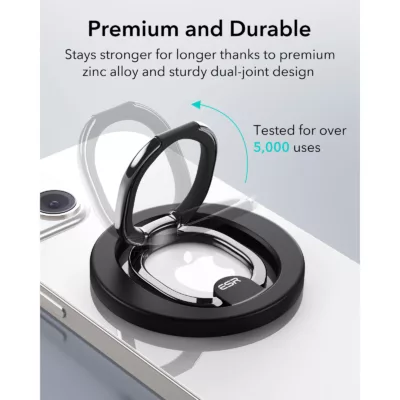 ESR รุ่น HaloLock Ring Stand - ขาตั้งแหวนแม่เหล็ก - สี Black