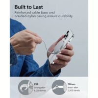 ESR รุ่น HaloLock (Qi2) Mini Wireless Charger Magsafe Supported - แท่นชาร์จไร้สาย - สี Silver