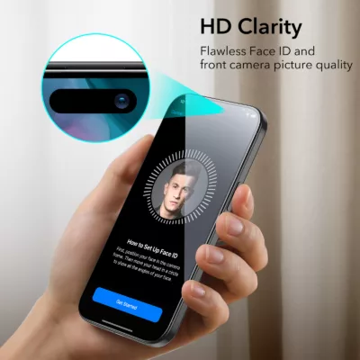 ESR รุ่น Tempered Glass Screen Protector - ฟิล์มกระจก iPhone 15 (1 Pack)