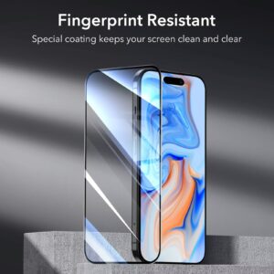 ESR รุ่น Tempered Glass Screen Protector - ฟิล์มกระจก iPhone 15 (1 Pack)