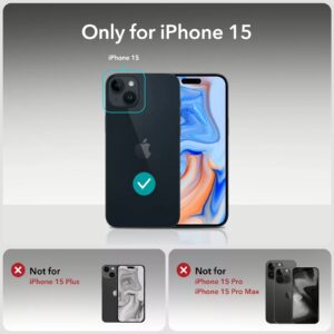 ESR รุ่น Tempered Glass Screen Protector - ฟิล์มกระจก iPhone 15 (1 Pack)