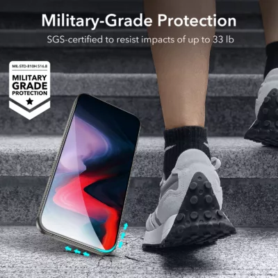 ESR รุ่น Tempered Glass Screen Protector - ฟิล์มกระจก iPhone 15 Pro Max (1 Pack)