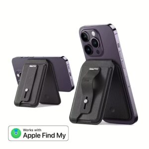 ESR รุ่น HaloLock Geo Wallet Stand - ที่ใส่บัตรติดหลังมือถือแบบตั้งได้ - สี Midnight Black