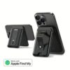 ESR รุ่น HaloLock Geo Wallet Stand - ที่ใส่บัตรติดหลังมือถือแบบตั้งได้ - สี Black Carbon Fiber