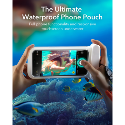 ESR รุ่น Waterproof Pouch Pro - ซองกันน้ำ iPhone 15 Pro Max/ 14 Pro Max - สี Black