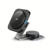 ESR รุ่น HaloLock (Qi2) Touchscreen Wireless Car Charger - แท่นชาร์จไร้สายในรถ - สี Black