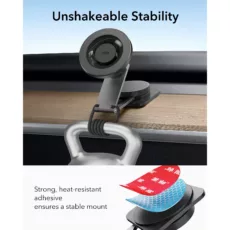 ESR รุ่น HaloLock Touchscreen Car Phone Mount - แท่นยึดโทรศัพท์ในรถ - สี Black