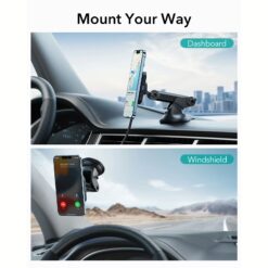 ESR รุ่น HaloLock Dashboard Wireless Charger - แท่นชาร์จไร้สายในรถ - สี Black