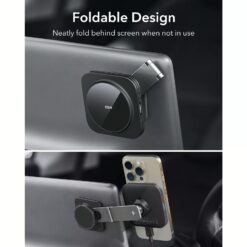 ESR รุ่น HaloLock (Qi2) Touchscreen Wireless Car Charger - แท่นชาร์จไร้สายในรถ - สี Black